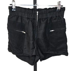 Aritzia High Waist Black Shorts